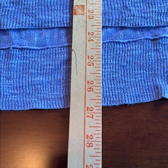 Eileen Fisher Light Purple Boxy 3/4 Sleeve Tunic - Picture 7 of 7